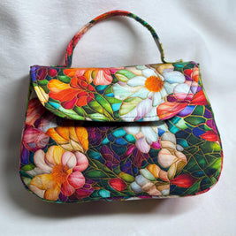 Handmade Vintage Style Handbag: Retro Purse - Mabel Design