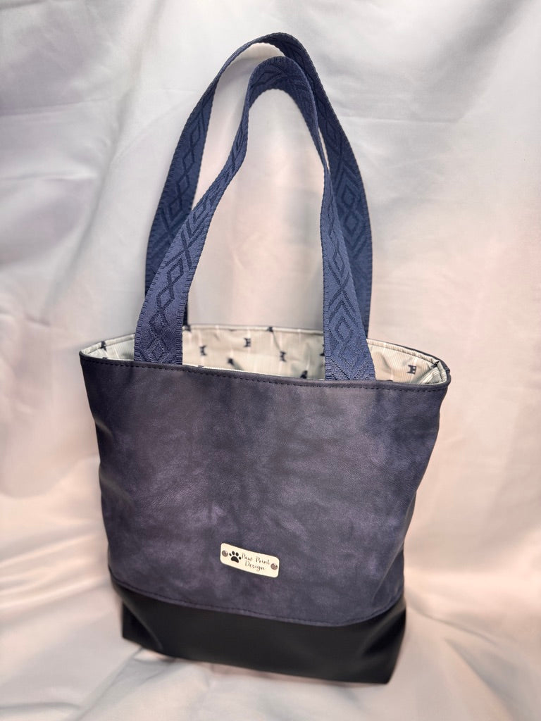 Tuesday Tote - Blue Suede