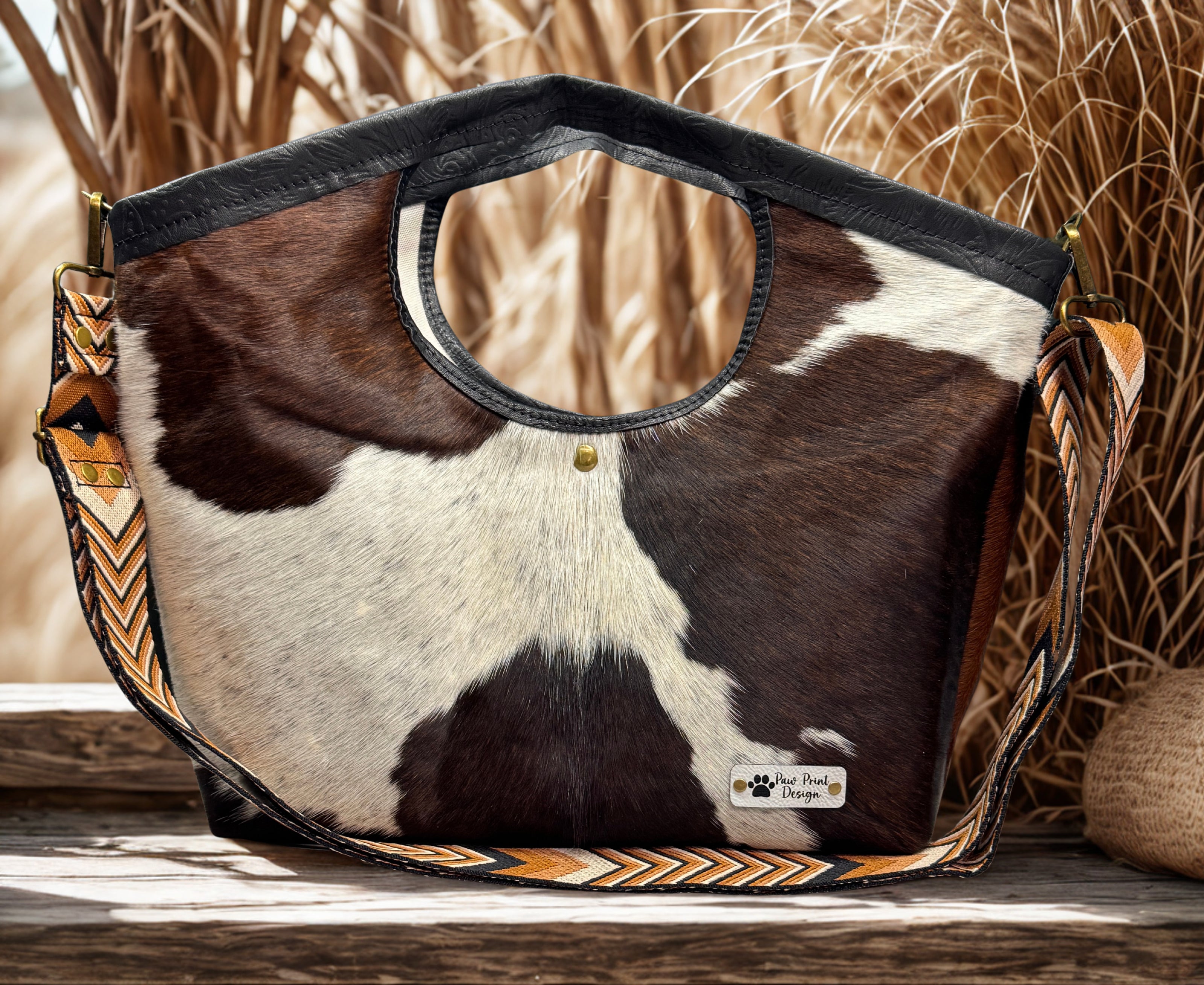 Western Tote - Hair on Hide