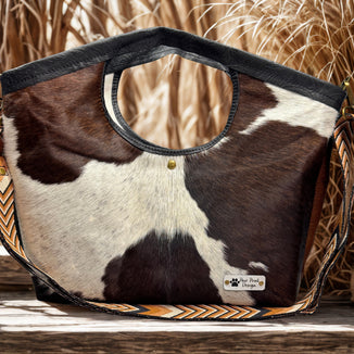Western Tote - Hair on Hide