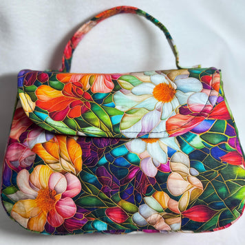 Handmade Vintage Style Handbag: Retro Purse - Mabel Design