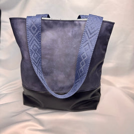 Tuesday Tote - Blue Suede