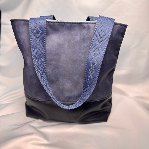 Tuesday Tote - Blue Suede