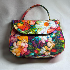 Handmade Vintage Style Handbag: Retro Purse - Mabel Design