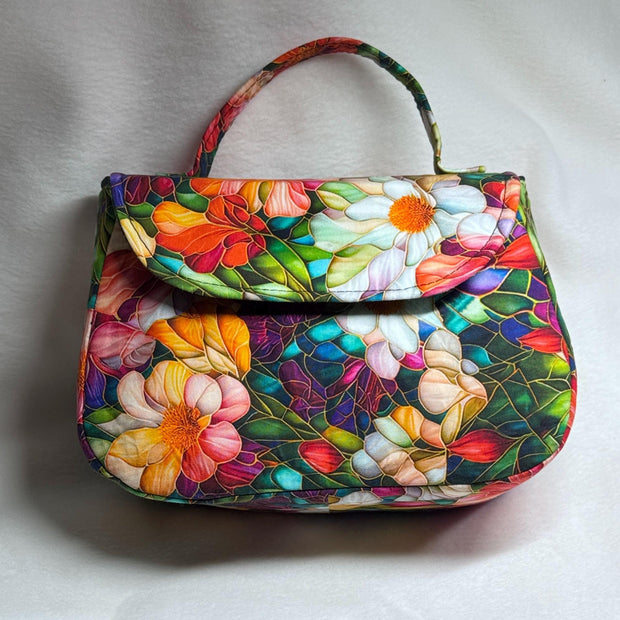 Handmade Vintage Style Handbag: Retro Purse - Mabel Design