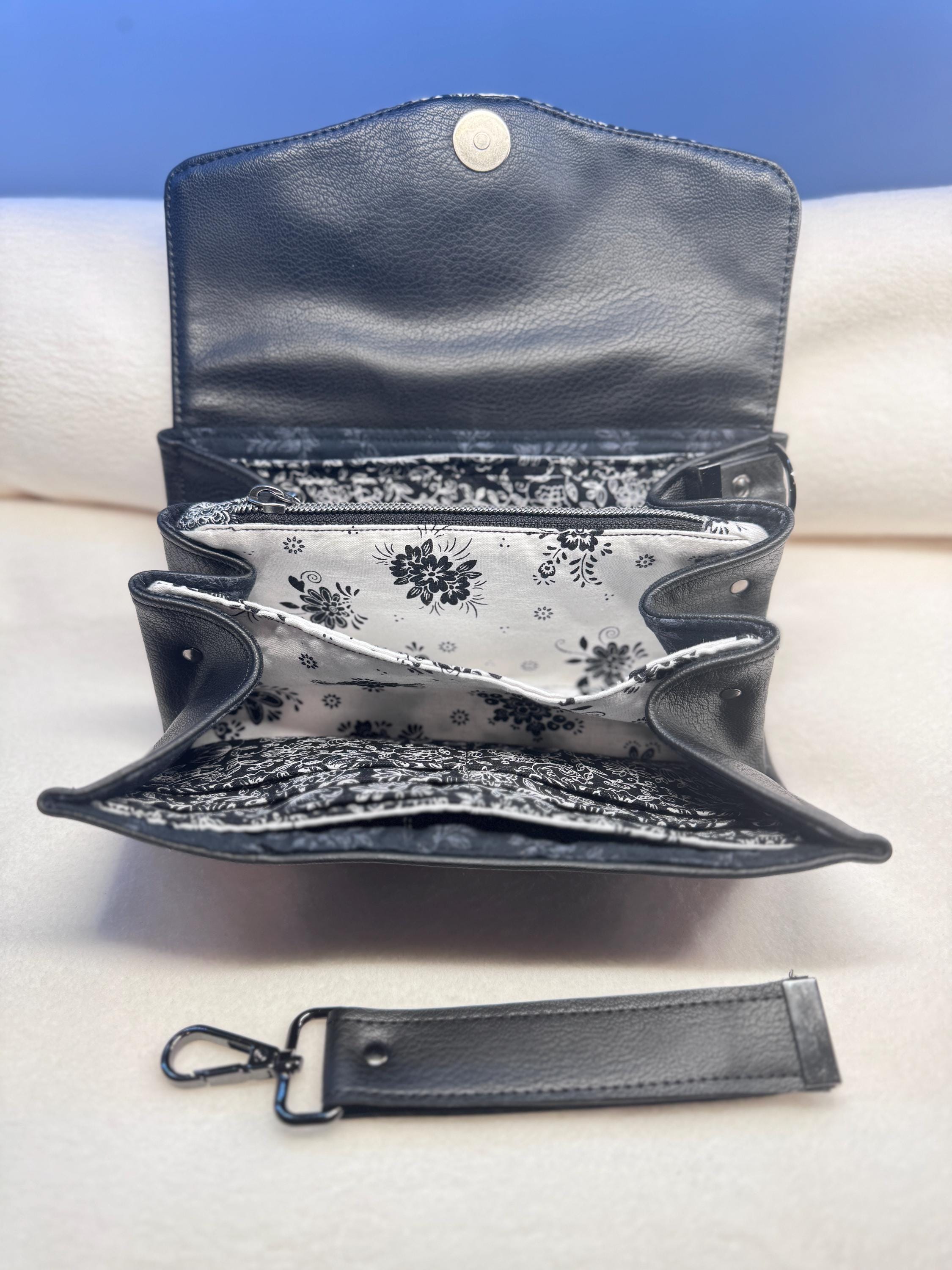 Necessary Clutch Wallet – 12 Card Slots, Zipper & Slip Pockets