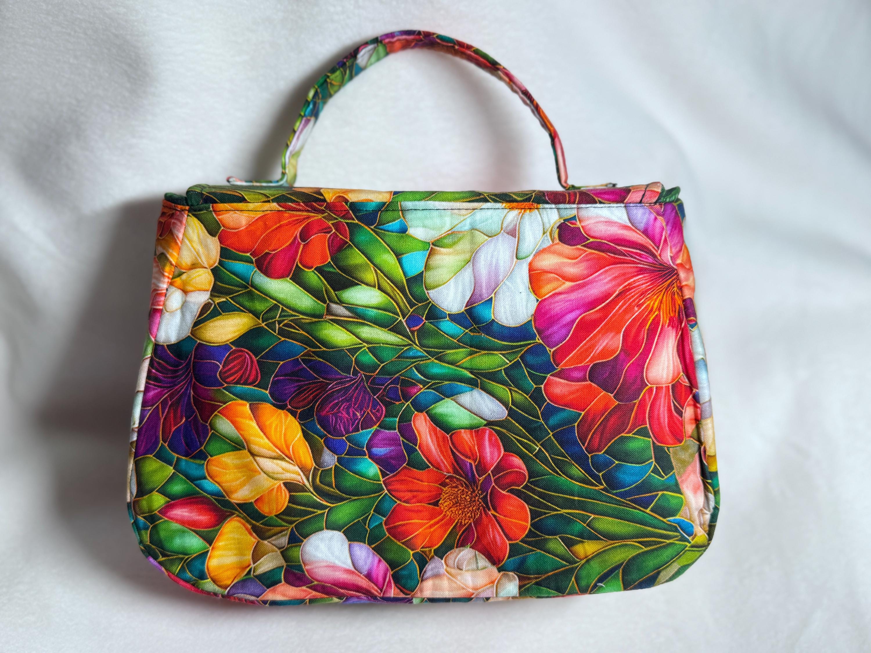 Handmade Vintage Style Handbag: Retro Purse - Mabel Design