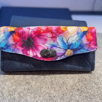 Necessary Clutch Wallet – 12 Card Slots, Zipper & Slip Pockets