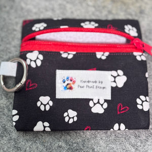 Mini wallet with key ring