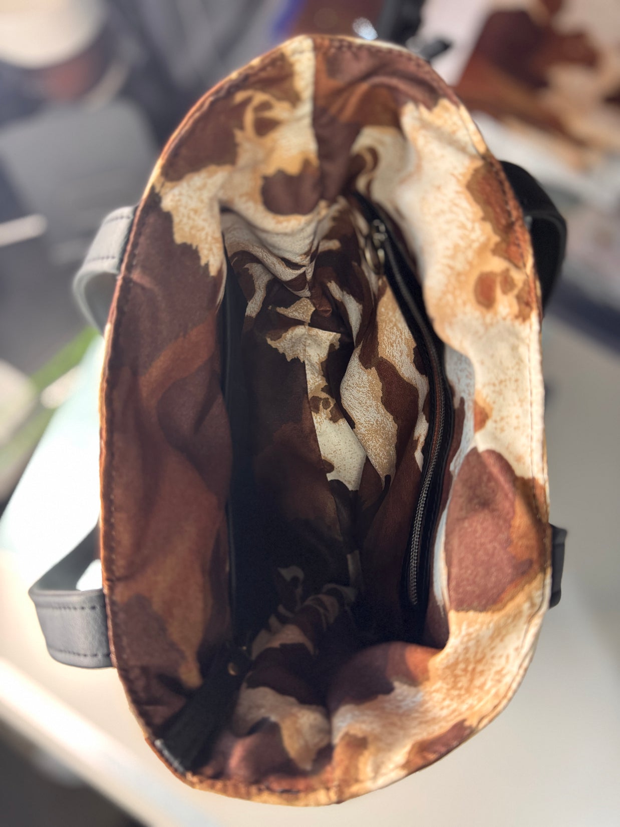 Tuesday Tote - Cow Print