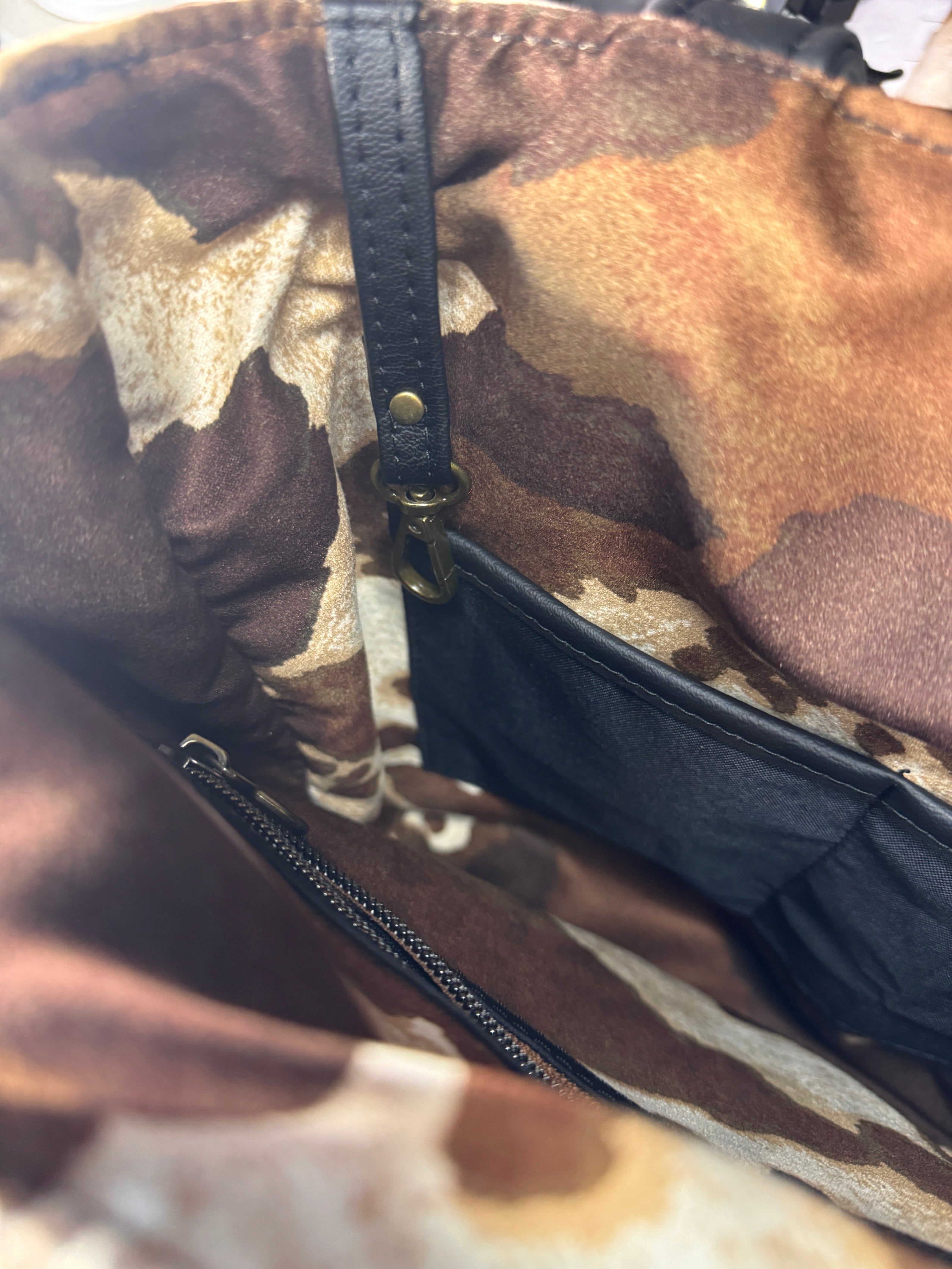 Tuesday Tote - Cow Print