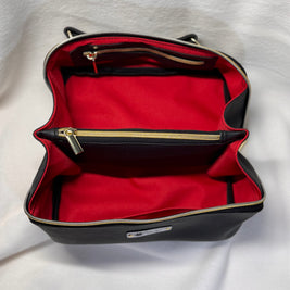 Black/Red Print Zip N Grip - Travel Bag