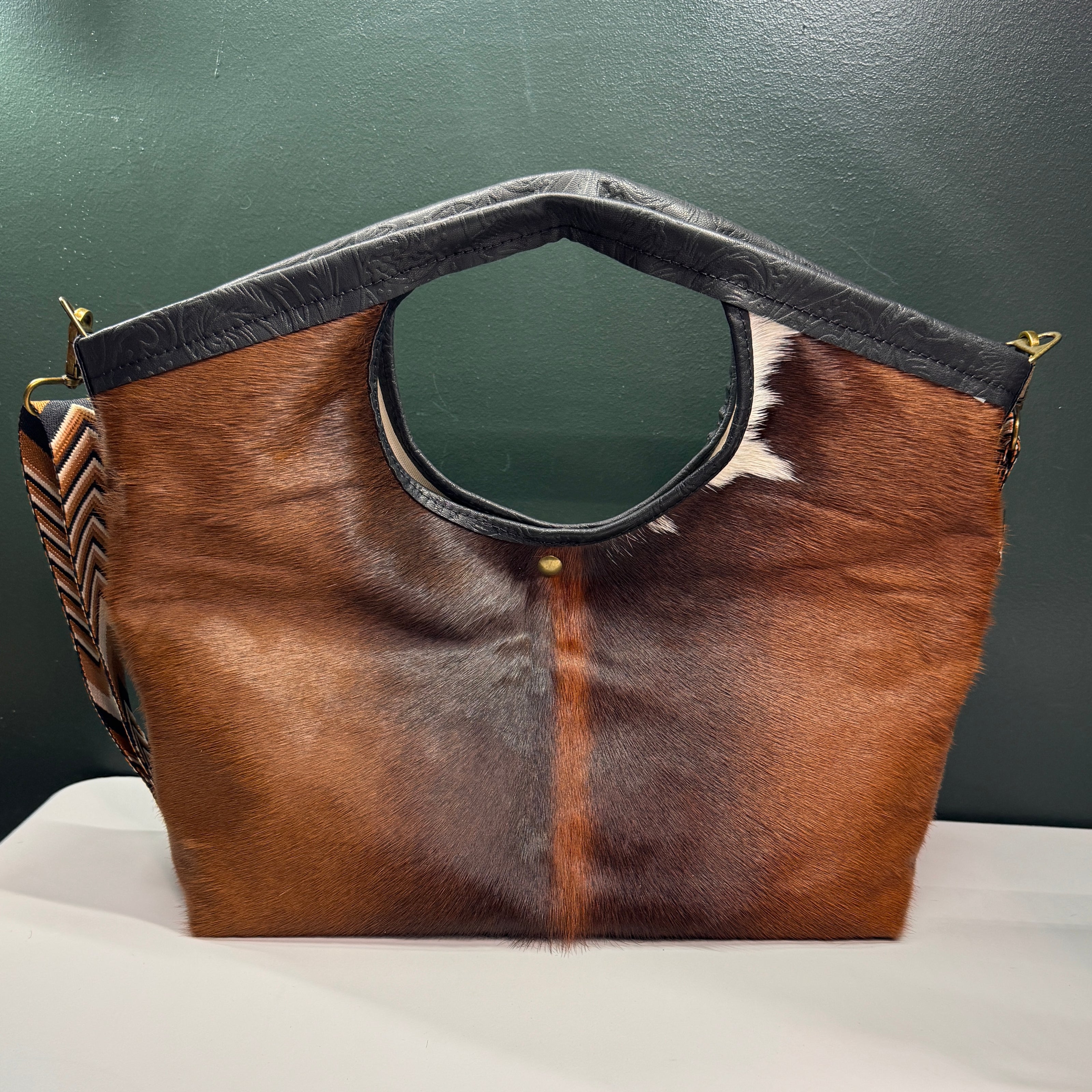 Western Tote - Hair on Hide