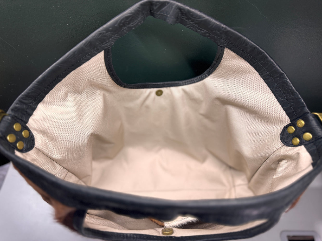 Western Tote - Hair on Hide