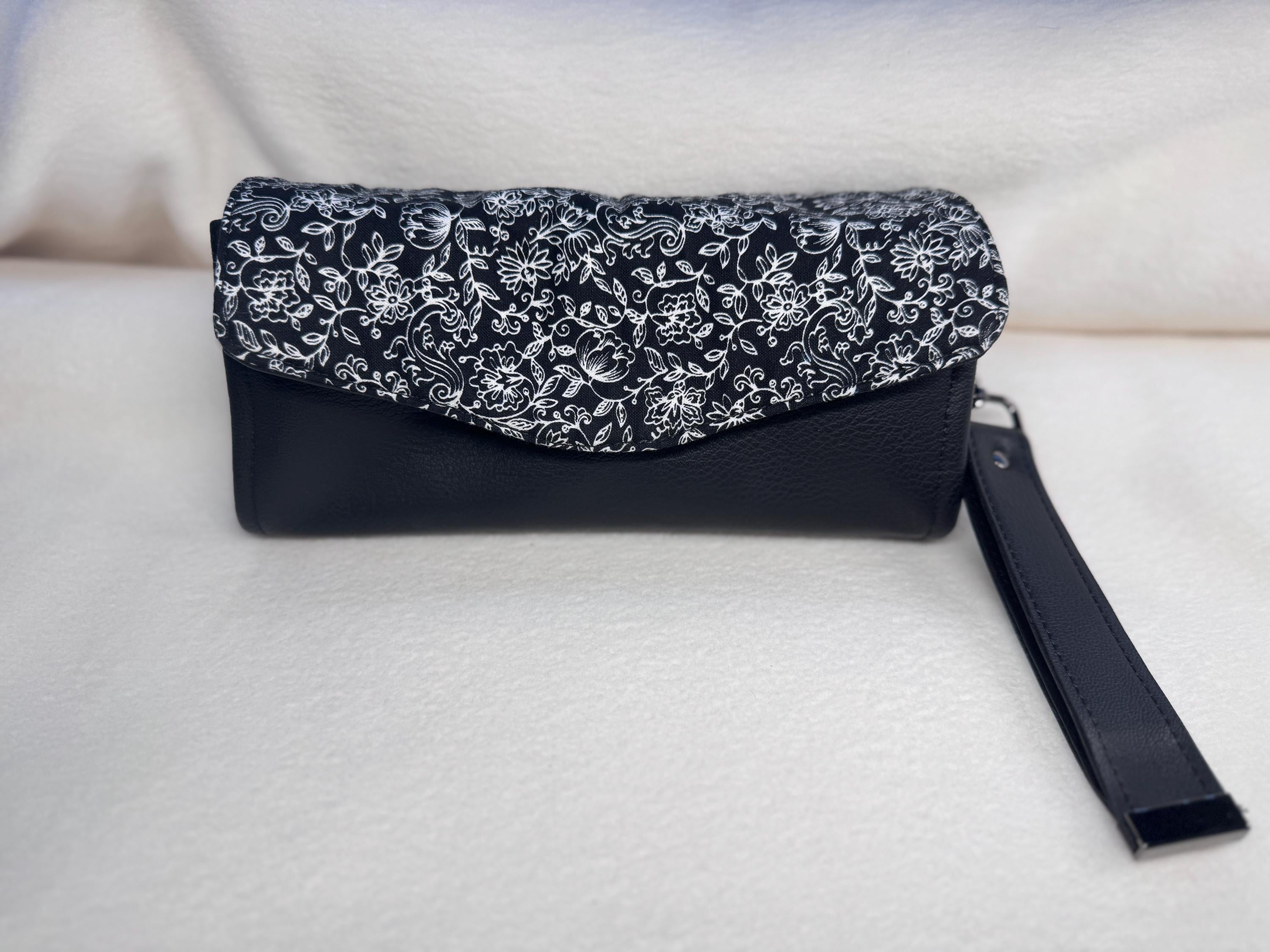 Necessary Clutch Wallet – 12 Card Slots, Zipper & Slip Pockets