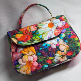 Handmade Vintage Style Handbag: Retro Purse - Mabel Design